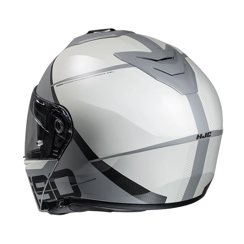 Buy ๐ Plastic Hjc I90 May Modular Helmet Grey ๐งจ - Image 3
