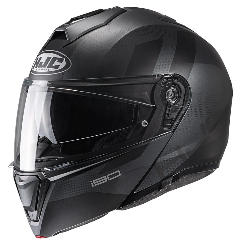 Budget ๐ฅ Plastic Hjc I90 Syrex Modular Helmet Grey Black ๐ฅฐ