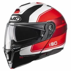 Flash Sale 😉 Plastic Hjc I90 Wasco Modular Helmet Black Red 😉