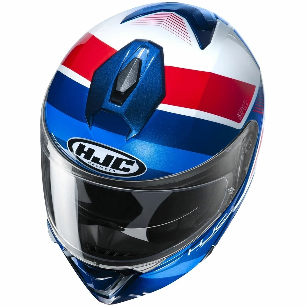 Hot Sale ๐ Plastic Hjc I90 Hollen Modular Helmet Blue Red White ๐ฅ - Image 2