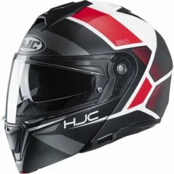 Best reviews of 🧨 Plastic Hjc I90 Hollen Modular Helmet Black Red White 🤩