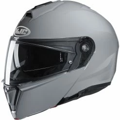 Brand new 😀 Plastic Hjc I90 Modular Helmet Nardo Grey 🛒
