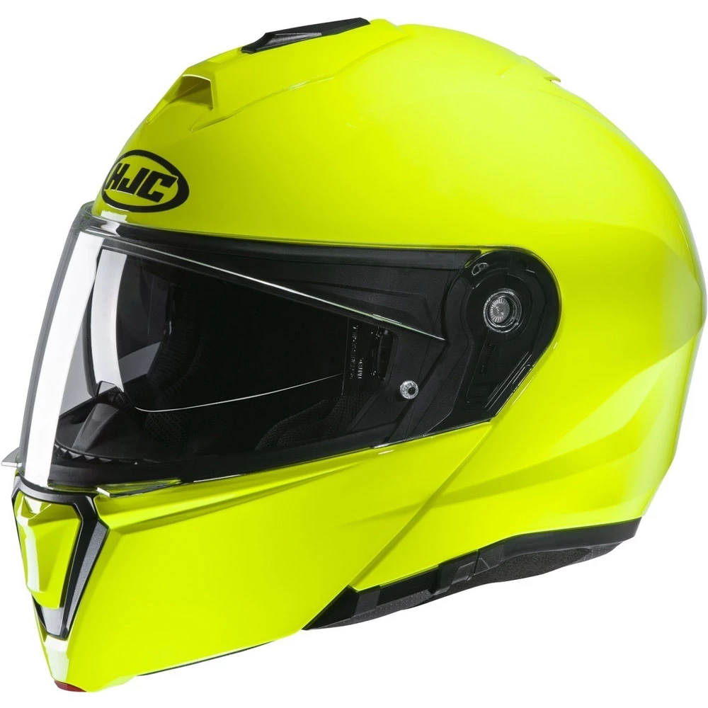 Buy ๐ Plastic Hjc I90 Modular Helmet Fluo Yellow โค๏ธ