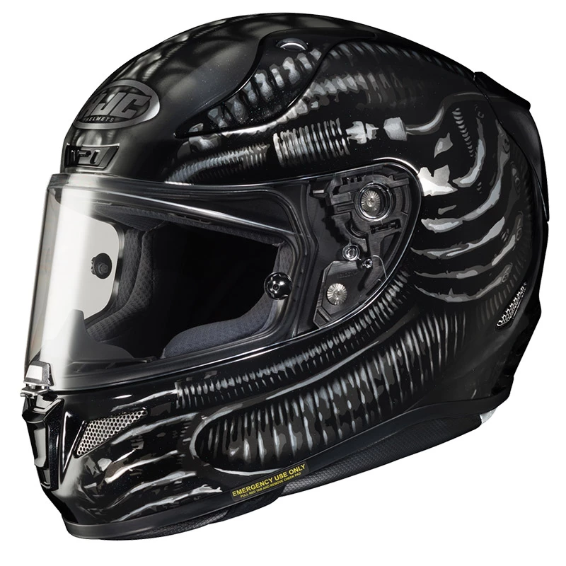 Best Sale โญ Fiber Hjc Rpha 11 Aliens Fox Helmet Black ๐