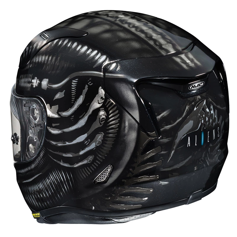 Best Sale โญ Fiber Hjc Rpha 11 Aliens Fox Helmet Black ๐ - Image 4
