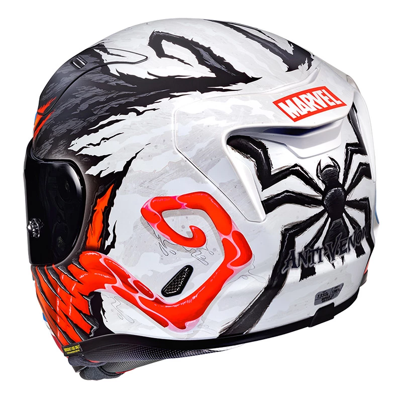 Buy ๐ฏ Fiber Hjc Rpha 11 Anti Venom Marvel Helmet โญ - Image 4
