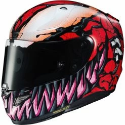 Best Pirce 😉 Fiber Hjc Rpha 11 Carnage Marvel Helmet ⭐