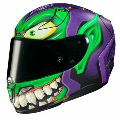 Flash Sale 💯 Fiber Hjc Rpha 11 Green Goblin Marvel Helmet 💯