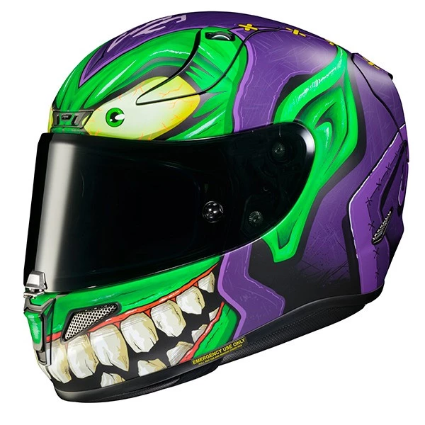 Flash Sale ð¯ Fiber Hjc Rpha 11 Green Goblin Marvel Helmet ð¯