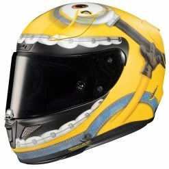 Outlet 👏 Fiber Hjc Rpha 11 Otto Minions Helmet Yellow 🎁