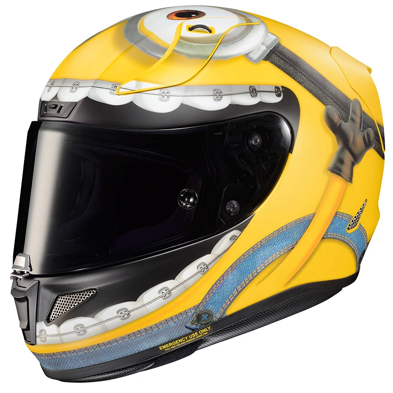 Outlet ð Fiber Hjc Rpha 11 Otto Minions Helmet Yellow ð