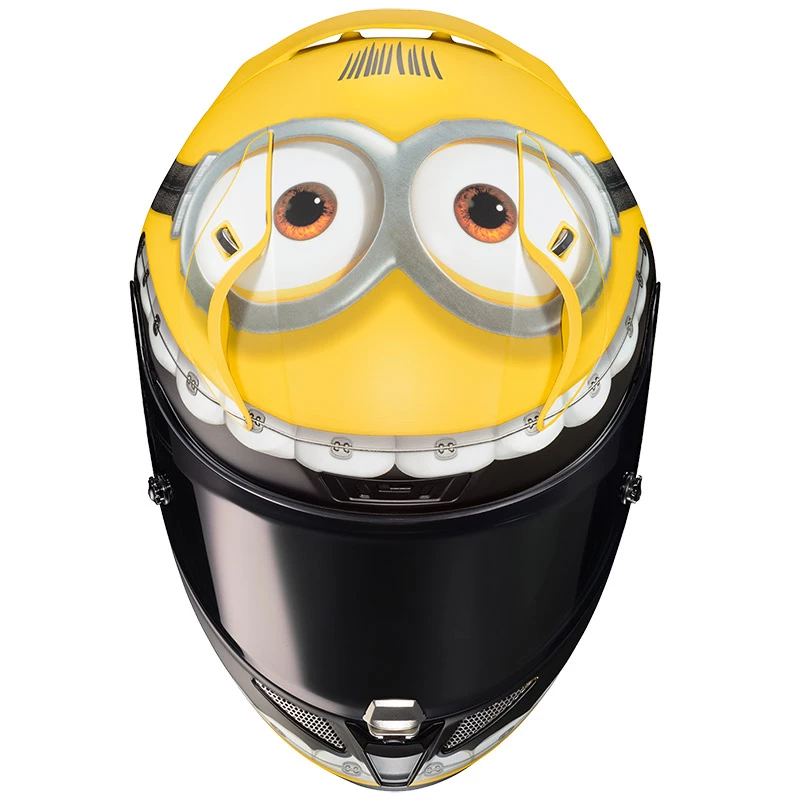 Outlet ð Fiber Hjc Rpha 11 Otto Minions Helmet Yellow ð - Image 2