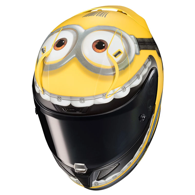 Outlet ð Fiber Hjc Rpha 11 Otto Minions Helmet Yellow ð - Image 3