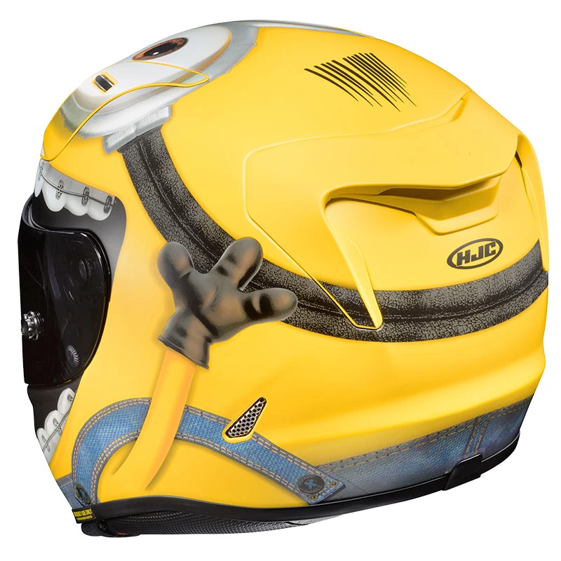 Outlet ð Fiber Hjc Rpha 11 Otto Minions Helmet Yellow ð - Image 4