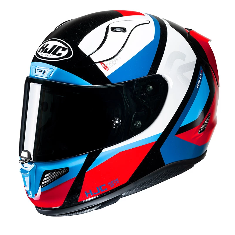 New โ๏ธ Fiber Hjc Rpha 11 Seeze Helmet Blue Red ๐ฏ
