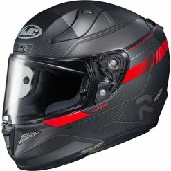 Outlet 🥰 Fiber Hjc Rpha 11 Carbon Nakri Helmet Black Red ✨