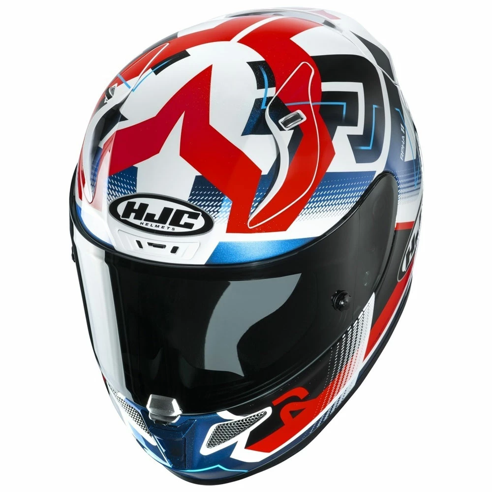 Hot Sale ๐ฏ Fiber Hjc Rpha 11 Nectus Helmet White Blue Red ๐ - Image 2
