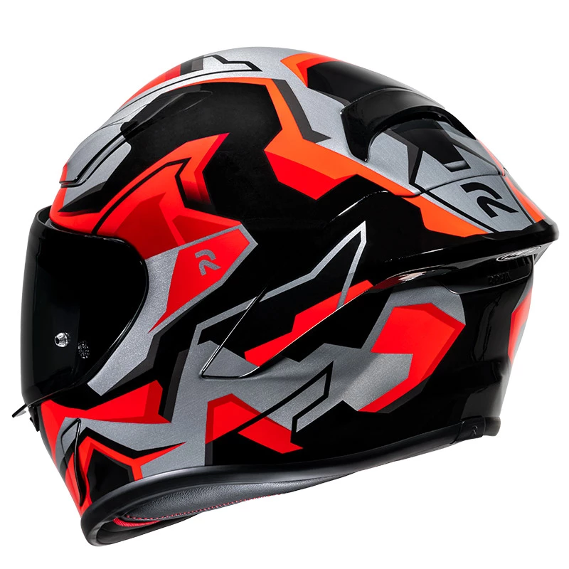Budget π Fiber Hjc Rpha 1 Nomaro Helmet Red π - Image 3
