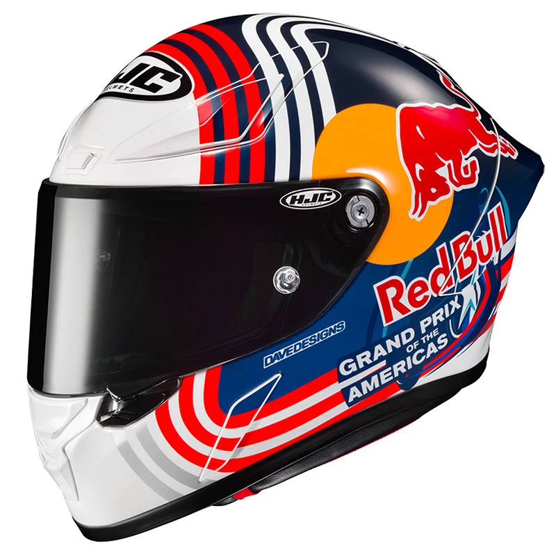 Wholesale π― Fiber Hjc Rpha 1 Red Bull Austin Gp Helmet π