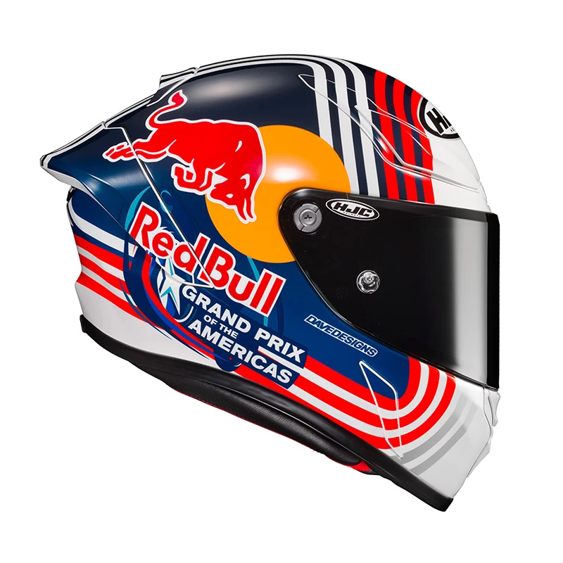 Wholesale π― Fiber Hjc Rpha 1 Red Bull Austin Gp Helmet π - Image 4