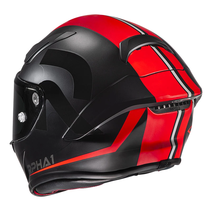 Outlet βοΈ Fiber Hjc Rpha 1 Senin Helmet Black Red π - Image 2
