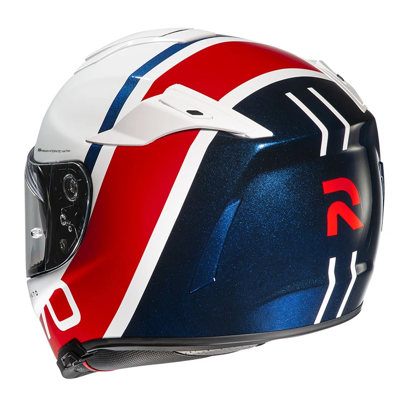 Best reviews of π Fiber Hjc Rpha 70 Paika Helmet Red Blue π - Image 3