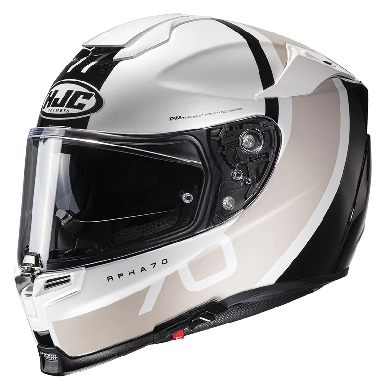 Best Sale β Fiber Hjc Rpha 70 Paika Helmet Grey Black π