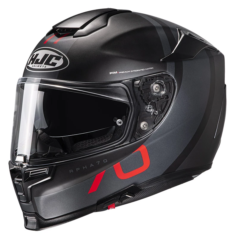 New β Fiber Hjc Rpha 70 Paika Helmet Grey Red π