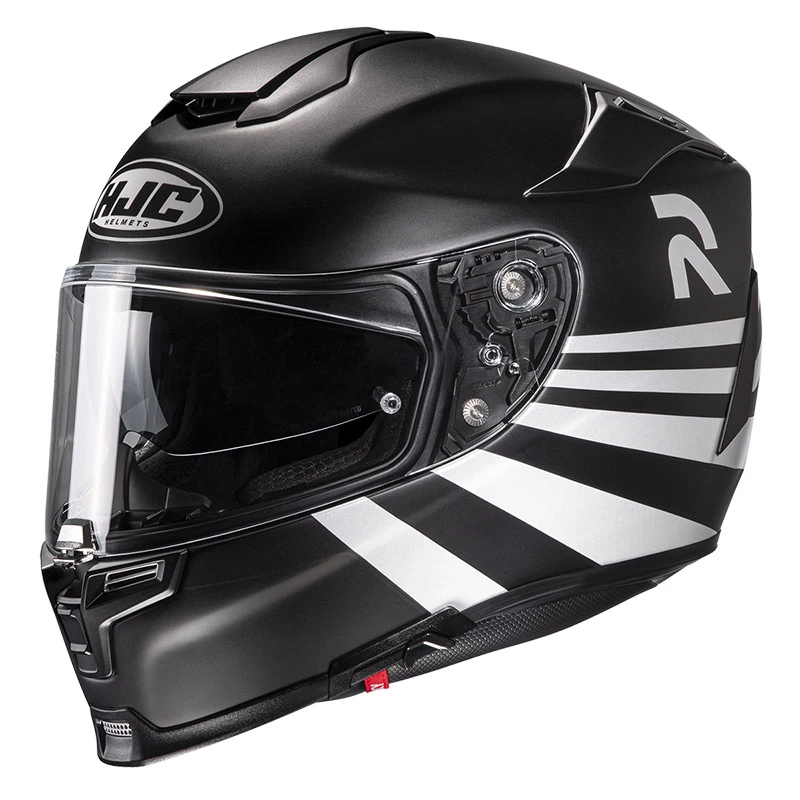 Cheapest ⌛ Fiber Hjc Rpha 70 Stipe Helmet Black ✨