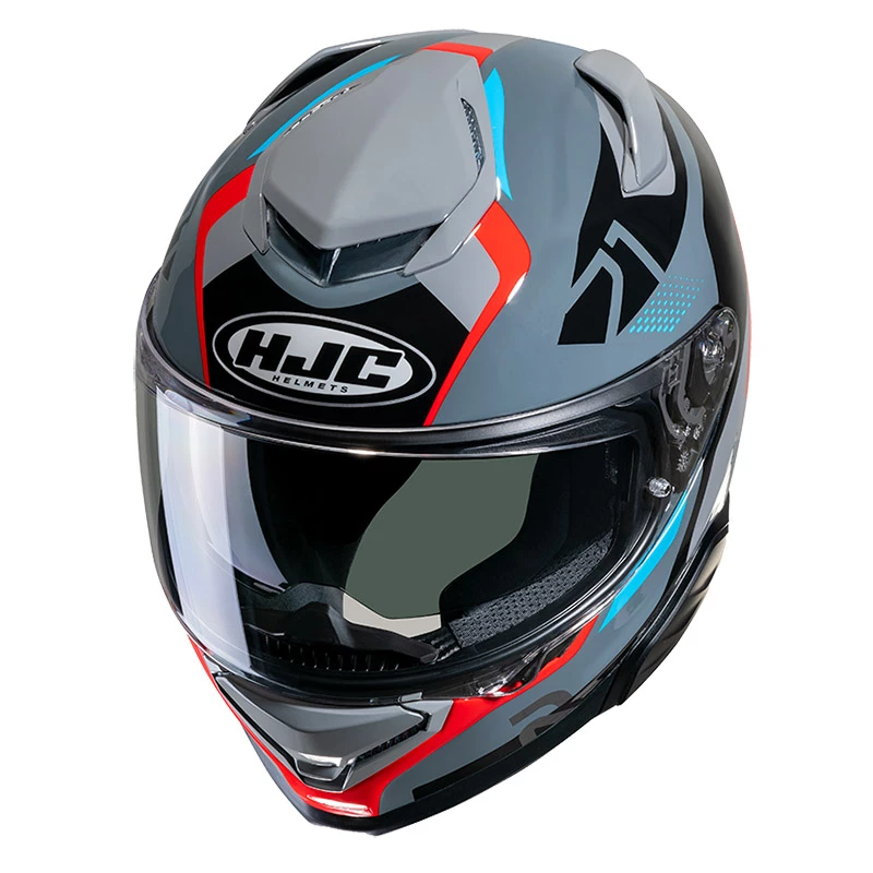 Deals βοΈ Fiber Hjc Rpha 71 Hapel Helmet Grey Red π - Image 2