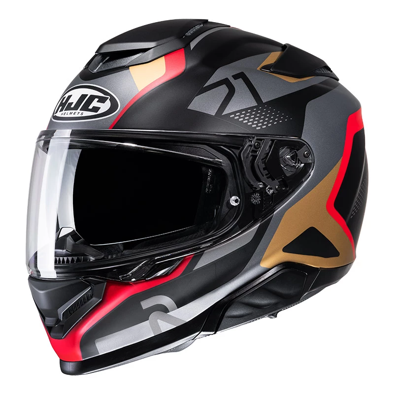 Cheap β Fiber Hjc Rpha 71 Hapel Helmet Red Gold π