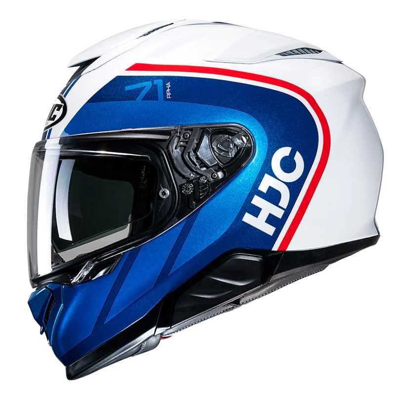 Buy π₯ Fiber Hjc Rpha 71 Mapos Helmet Blue Red π - Image 2