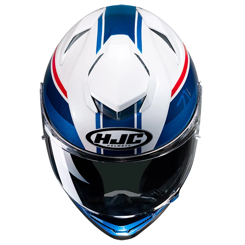 Buy π₯ Fiber Hjc Rpha 71 Mapos Helmet Blue Red π - Image 3