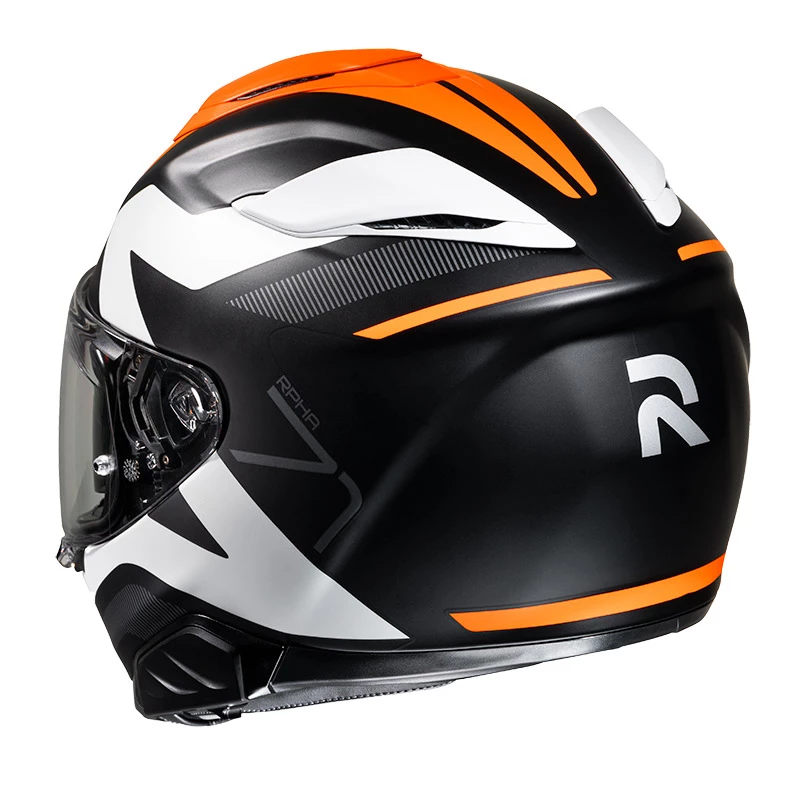 Best reviews of π₯° Fiber Hjc Rpha 71 Pinna Helmet Orange Black π - Image 4
