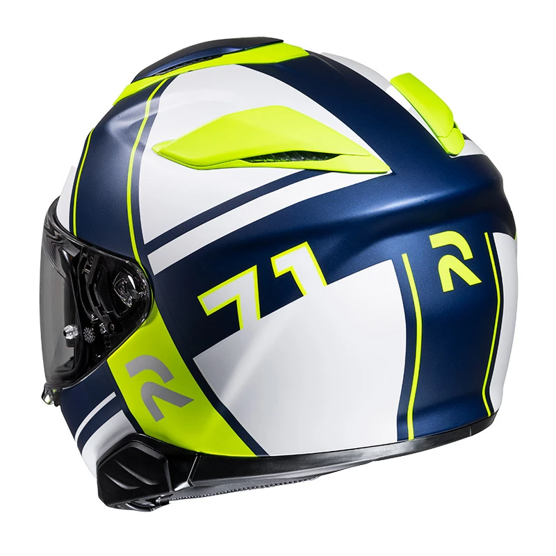 Cheap β€οΈ Fiber Hjc Rpha 71 Zecha Helmet Blue Yellow π - Image 3
