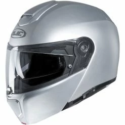 Cheapest 😉 Fiber Hjc Rpha 90s Modular Helmet Matt Silver 👏