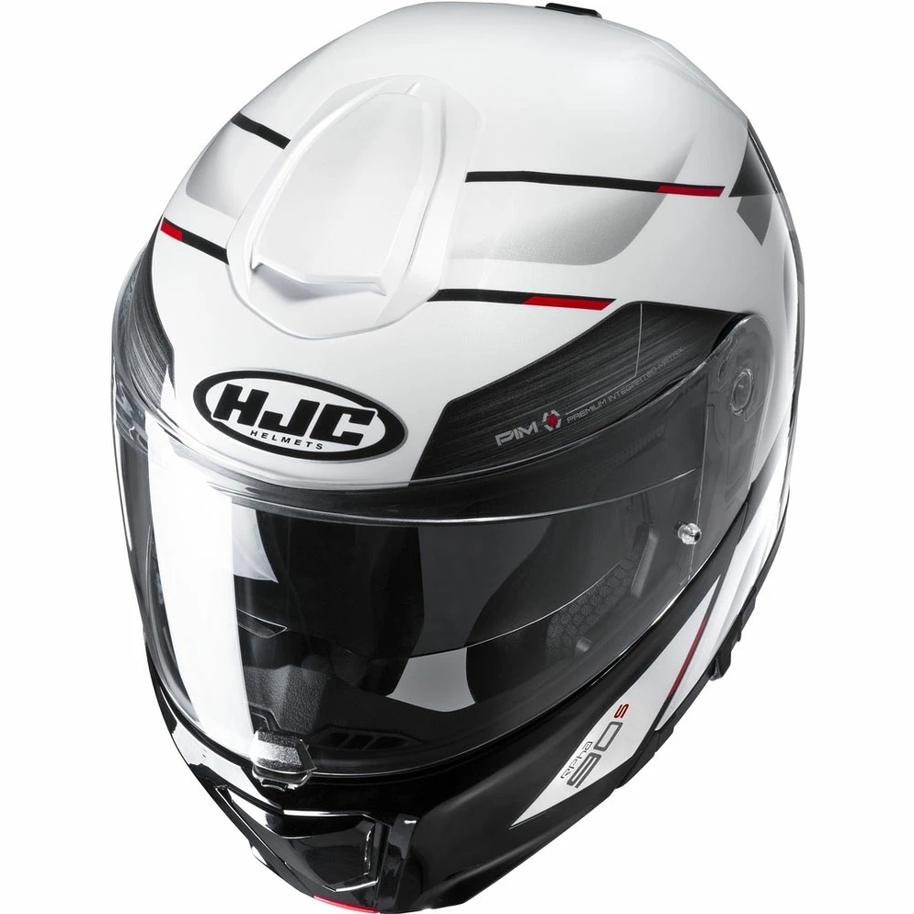Cheap π Fiber Hjc Rpha 90s Bekavo Modular Helmet White Black π - Image 2
