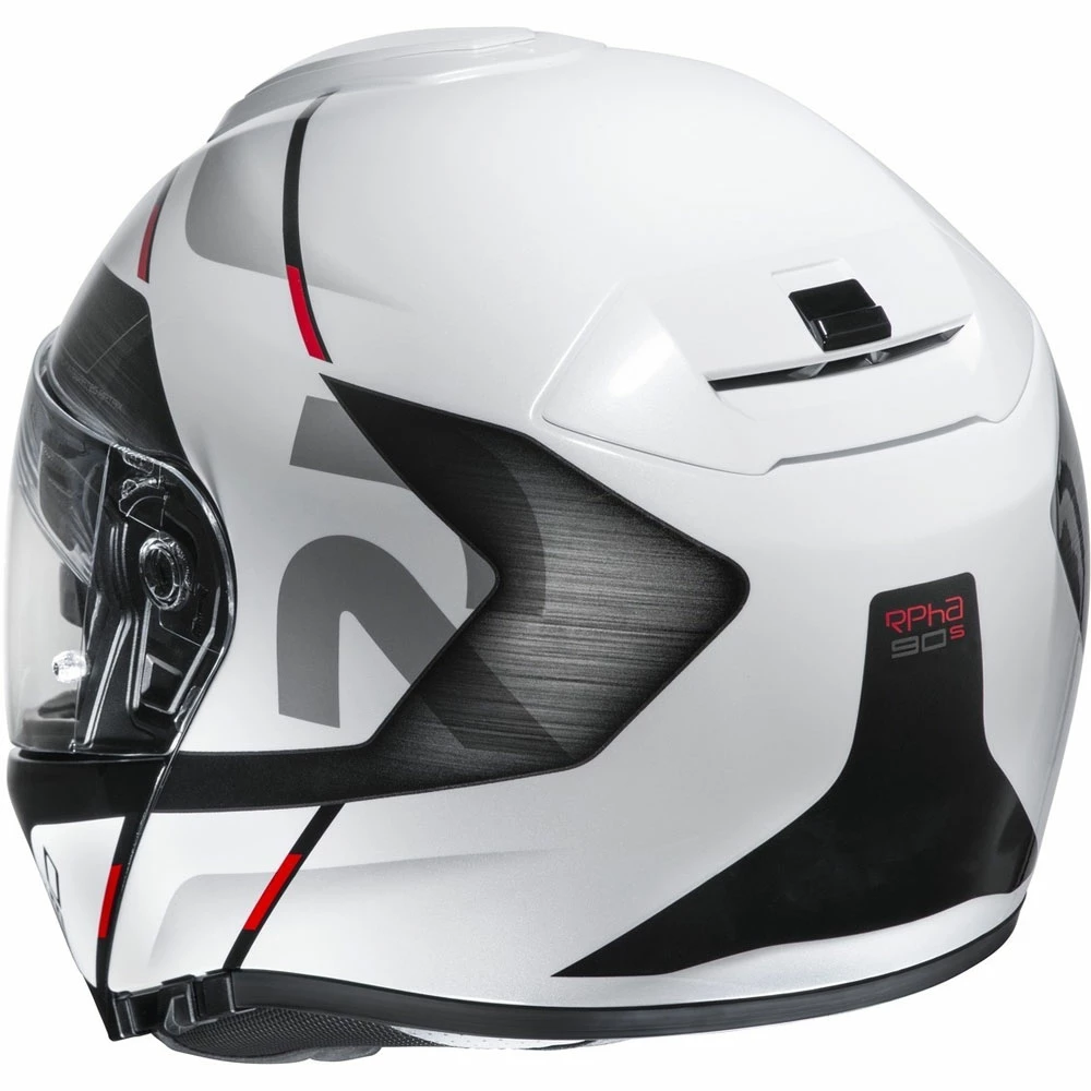 Cheap π Fiber Hjc Rpha 90s Bekavo Modular Helmet White Black π - Image 3