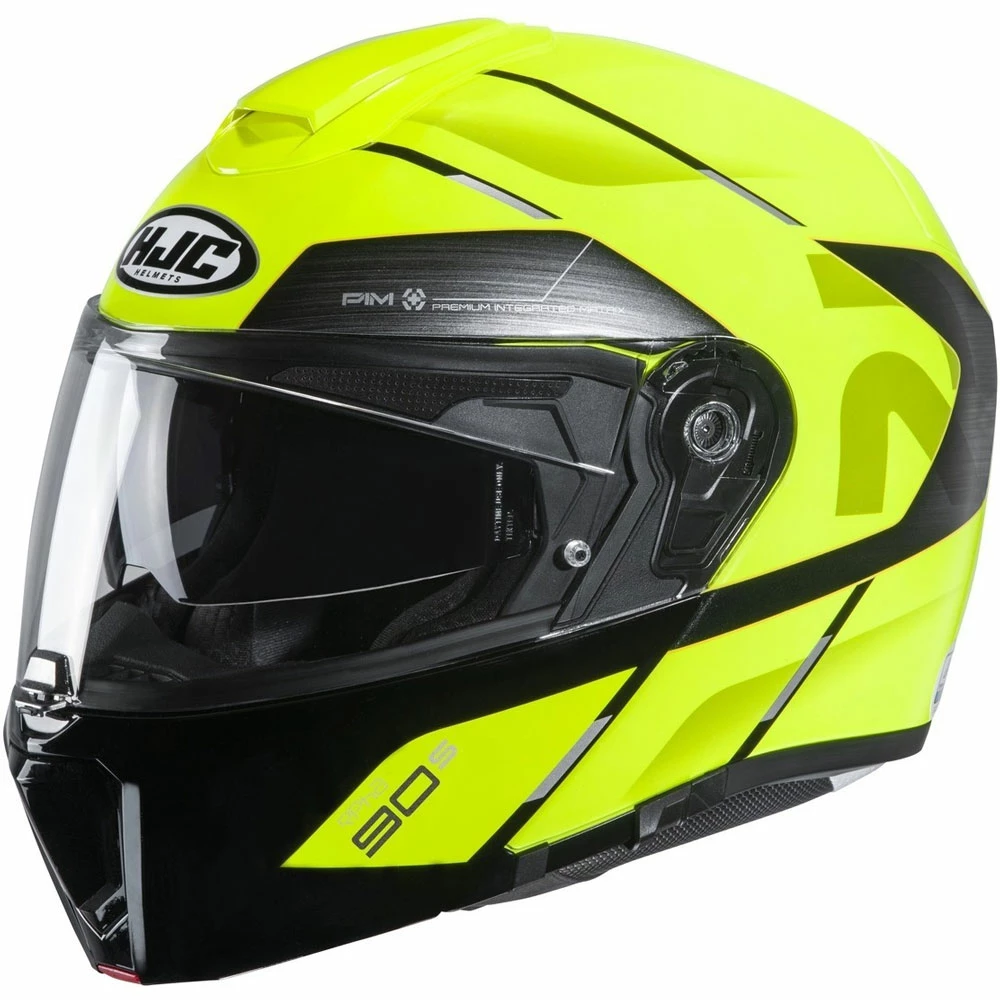 Cheap β Fiber Hjc Rpha 90s Bekavo Modular Helmet Black Yellow π