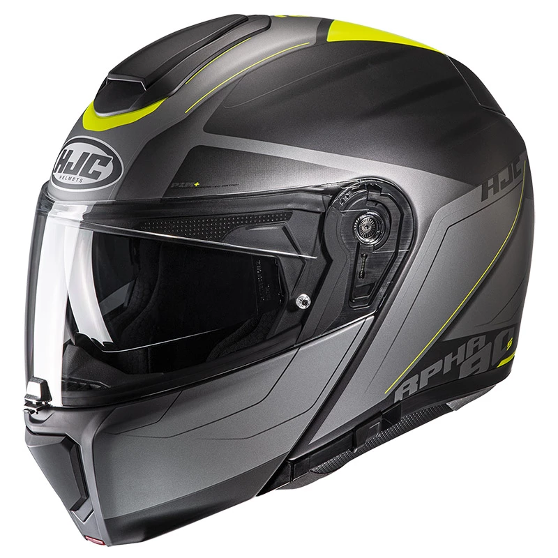 Best deal π Fiber Hjc Rpha 90s Cadan Modular Helmet Yellow Grey π―