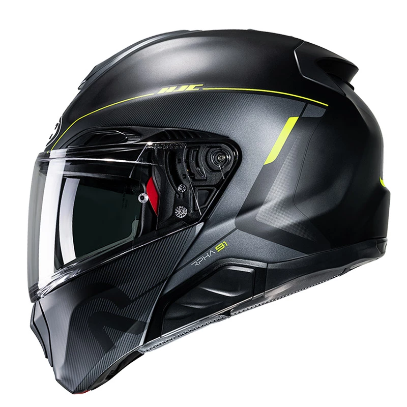Flash Sale ๐ Fiber Hjc Rpha 91 Combust Helmet Yellow ๐