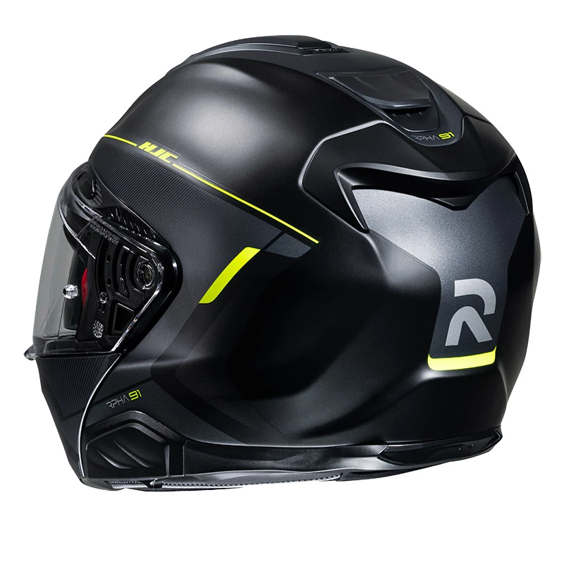 Flash Sale ๐ Fiber Hjc Rpha 91 Combust Helmet Yellow ๐ - Image 3
