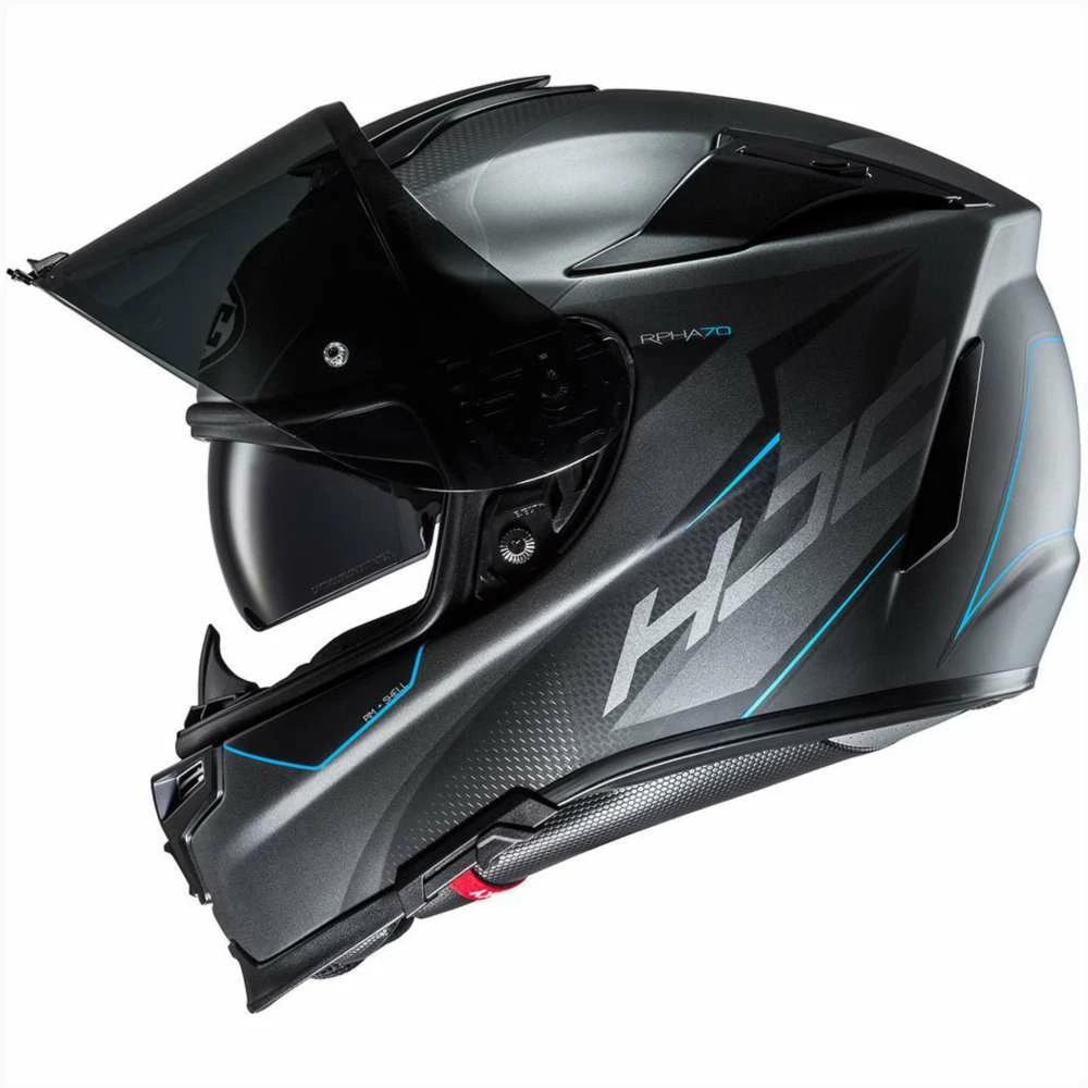 Coupon π₯ Fiber Hjc Rpha 70 Gadivo Helmet Blue π - Image 3