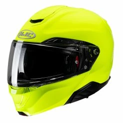 Deals 👍 Fiber Hjc Rpha 91 Helmet Green Fluo 💯