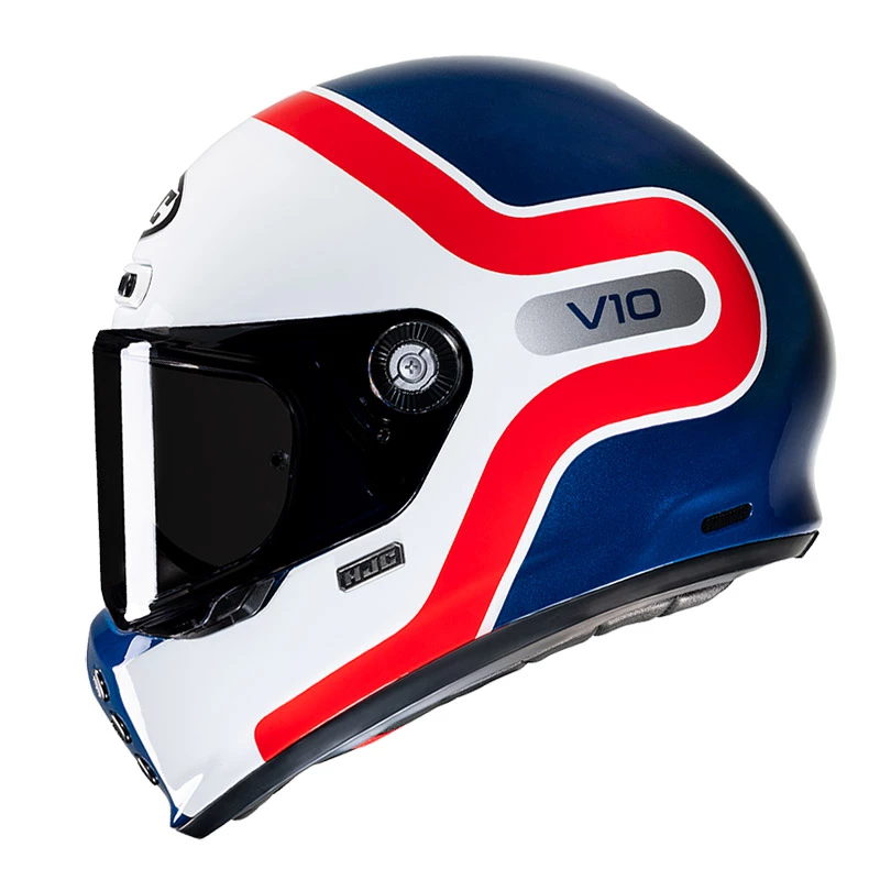 Best reviews of ๐ Fiber Hjc V10 Grape Helmet Blue Red โค๏ธ - Image 2