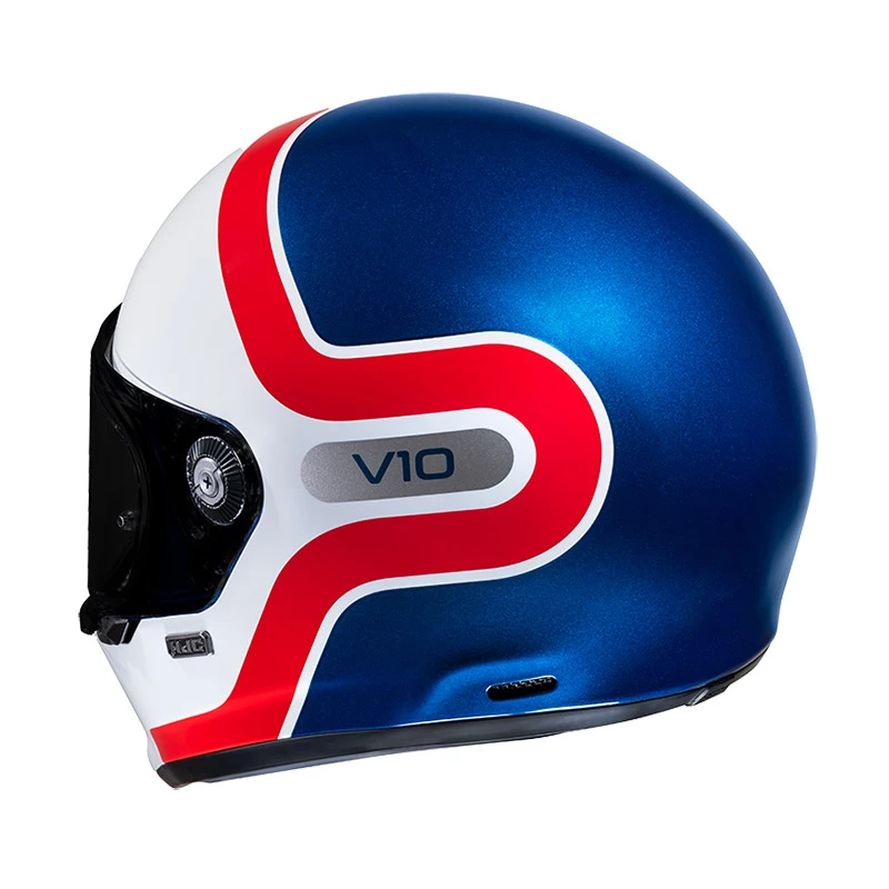 Best reviews of ๐ Fiber Hjc V10 Grape Helmet Blue Red โค๏ธ - Image 3