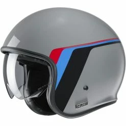 Outlet 🎁 Custom Hjc V30 Osor Helmet Grey 😉