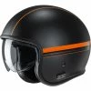 Coupon 👍 Custom Hjc V30 Equinox Helmet Black Orange 🎁