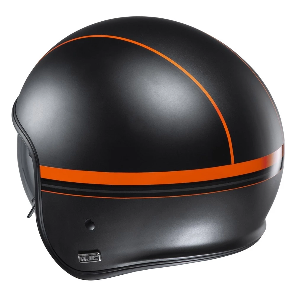 Coupon π Custom Hjc V30 Equinox Helmet Black Orange π - Image 2