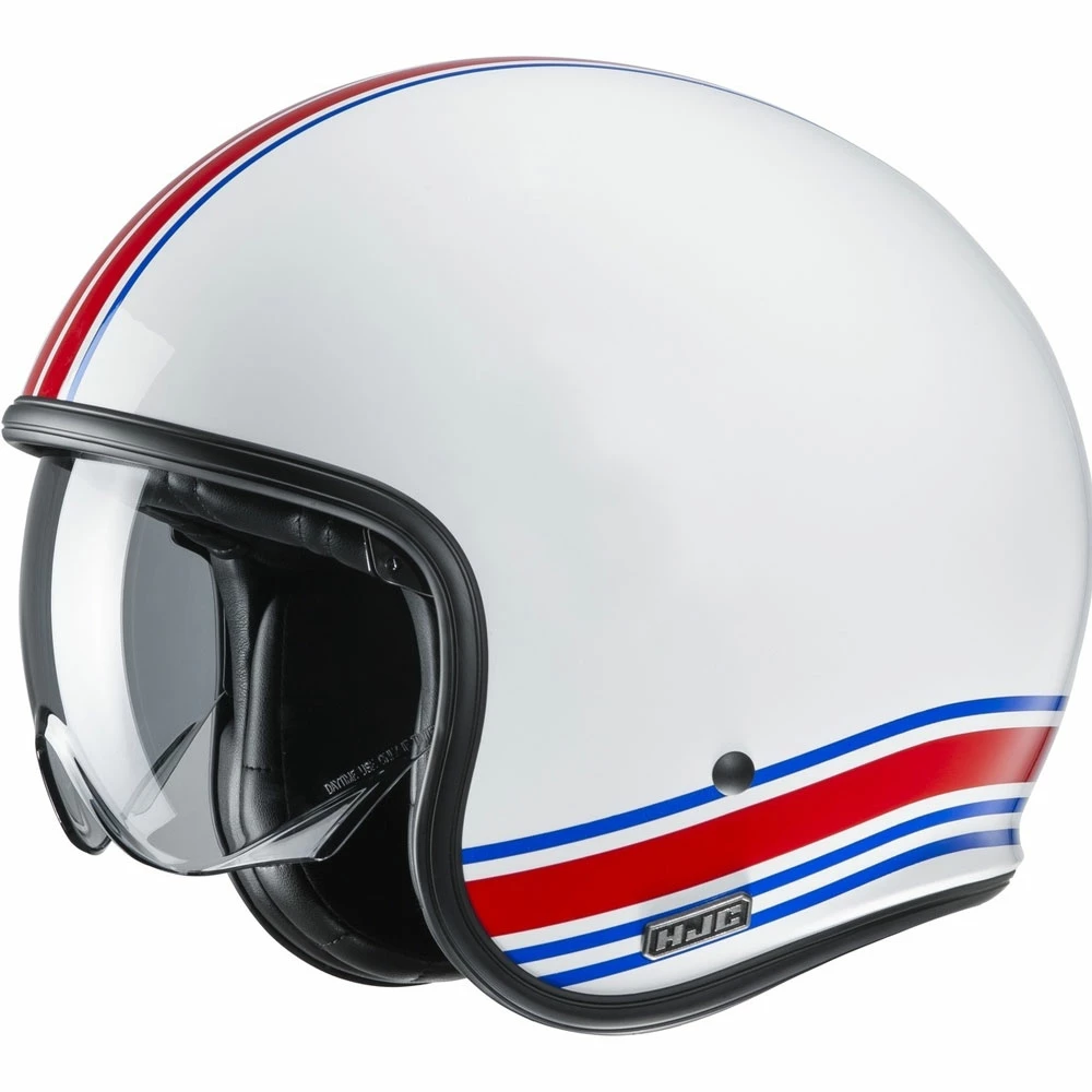 Best Pirce π― Custom Hjc V30 Senti Helmet White Red π₯°